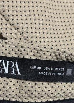 Брюки жіночі zara бежеві 4