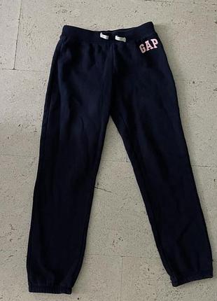Спортивні штани жіночі gap сині з логотипом