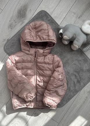 Куртка дитяча h&m демісезонна рожева