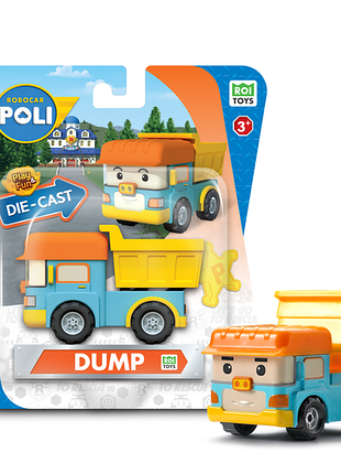 Металева колекцейна машинка робокар дамп die cast