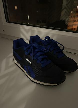 Кросівки чоловічі reebok сині, чорні