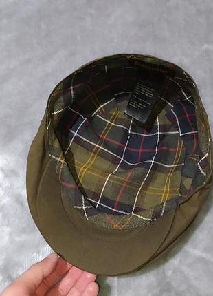 Barbour (l) wax flat cap кепка 7