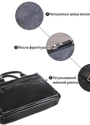 Сумка для ноутбука shvigel 11036 черная 4