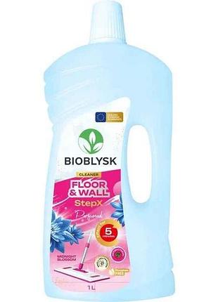 Средство для мытья полов и стен 1л «’stepx midnight blossom’ тм bioblysk