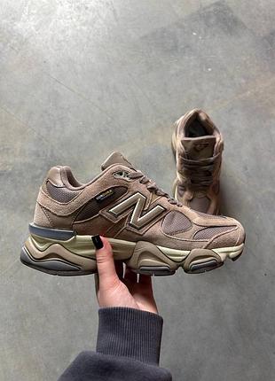 Кросівки new balance 9060 brown cordura goretex