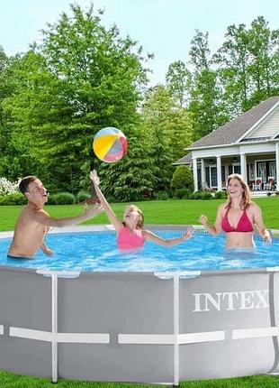 Басейн каркасный intex 26706 305-99см, фільтр-насос