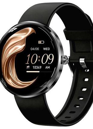 Умные смарт часы smart luna cherry rubber, 3 ремешка 7