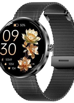 Умные смарт часы smart luna cherry rubber, 3 ремешка 9
