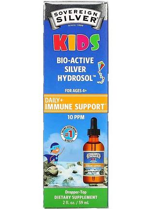 Sovereign kids bio-active silver hydrosol ages 4+ 59 ml