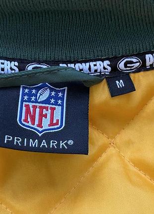 Куртка бомбер primark nfl green bay packers 7