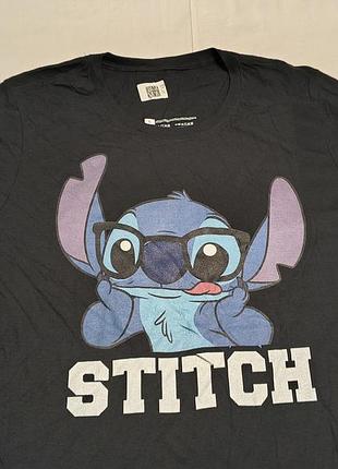 Stitch gildan cotton  - футболка стильна бавовна - стіч - м , унісекс