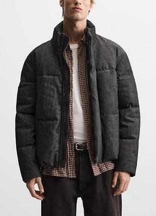 Куртка пуховик zara 2