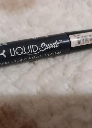 Помада для губ nyx liquid suede cream lipstick