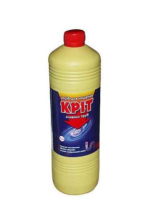 Средство жидкое для чистки труб 1л тм крот
