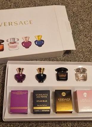 Парфумована вода versace crystal noir eau de toilette набір