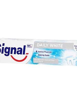 Зубна паста daily white 75мл тм signal
