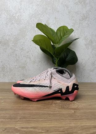 Копочки бутси nike zoom mercurial vapor 15 elite fg pink розмір 42