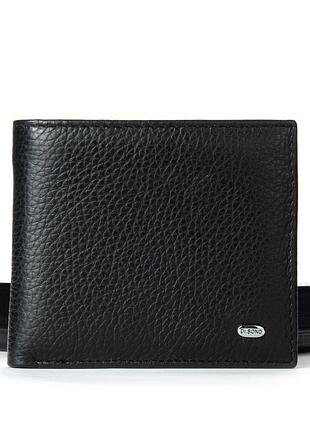 Podium кошелек classic мужской кожа dr. bond ms-46b black