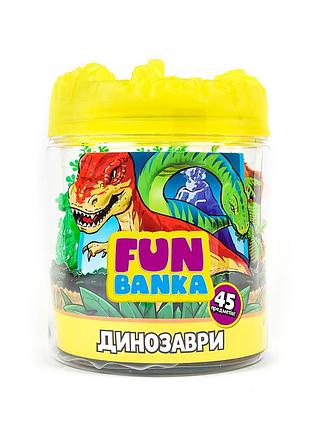 101759 ігровий набір fun banka динозаври