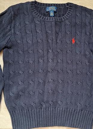 Дитячий бавовняний светр polo ralph lauren