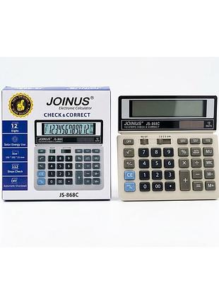 Калькулятор js868 joinus 12разр. 156*152*21мм 7-8