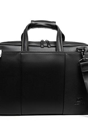 Podium сумка мужская портфель кожа bretton 1439a black