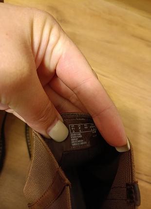 Кожаные демисезонные ботинки-челси clarks, размер 40 6