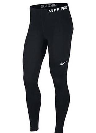 Лосіни жіночі nike pro чорні 2
