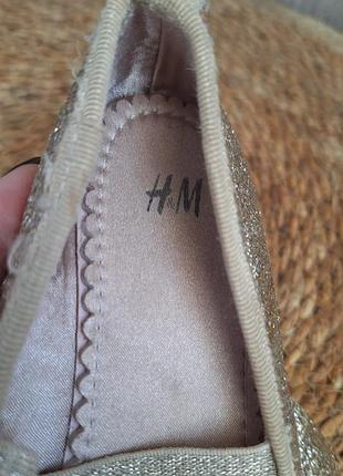 Дитячі балетки h&m 3
