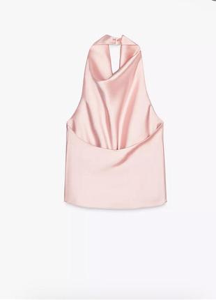 Топ zara сатиновий 2