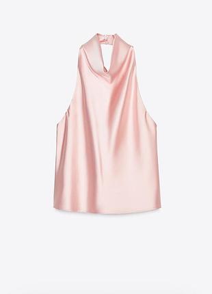 Топ zara сатиновий