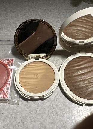 Пудра, румяна  kiko milano