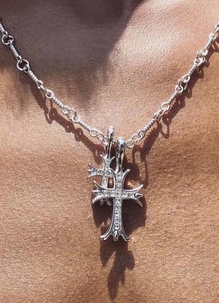 Підвіска з хрестами chrome hearts