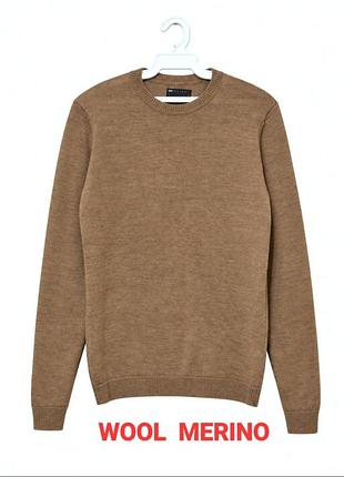 Джемпер из 100% шерсти мериноса asos design