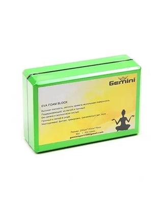 Блок для йоги gemini gb002-300 4