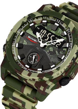 Часы наручные skmei, camo green 2