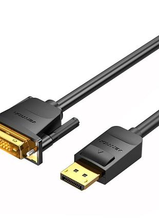 Кабель vention dp to dvi cable black (hafbh) (hafbh)