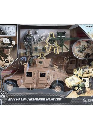 101863 ігровий набір elite force бронеавтомобіль humvee m1114