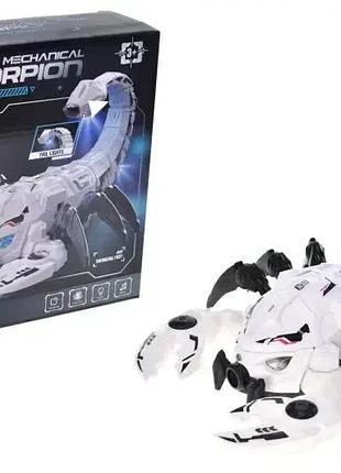 Игрушка скорпиона на батарейках озвученный со светом hj938-1