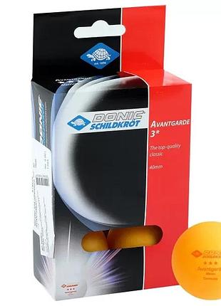 М'ячі для настільного тенісу donic ball avantgarde 3* 618036