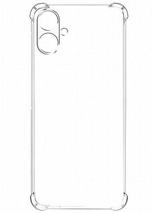 Tpu чехол getman ease logo усиленные углы full camera для tecno spark go 2 (km4) бесцветный (прозрачный) 2