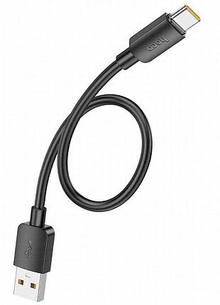 Дата кабель hoco x96 hyper usb to type-c 100w (0.25m) black 4