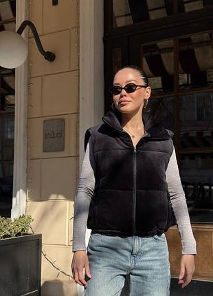 Жилетка укорочена