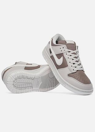 Nike dunk low gore-tex brown 3