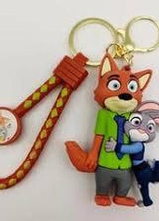 Брелоки антистресс «зоотрополис» (zootopia) 3