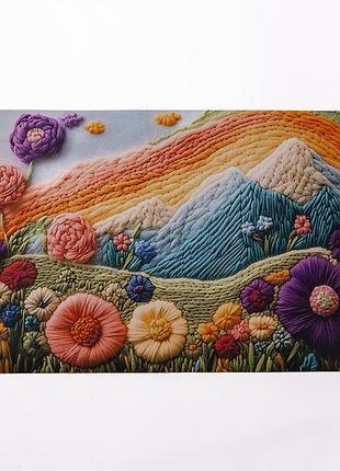 Килимок діатомітовий з 3d-ефектом sunset meadow 58*38 см універсальний hp-42-33