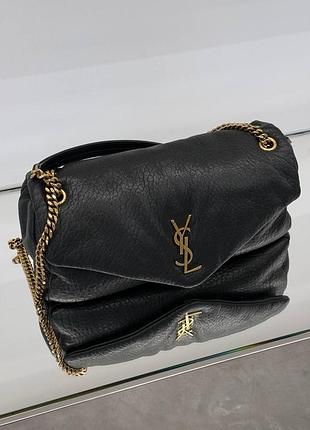 Сумка ysl 36 см на плече містка великий розмір