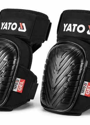 Наколенники защитные гелевые высокие yato yt-74615 строительные для плиточника профессиональные