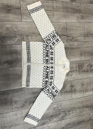 Тепла кофта на замку.primark.нова.10-11 років.116см