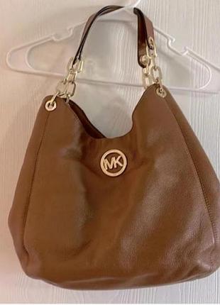 Сумки для жінок michael kors коричнева шкіряна